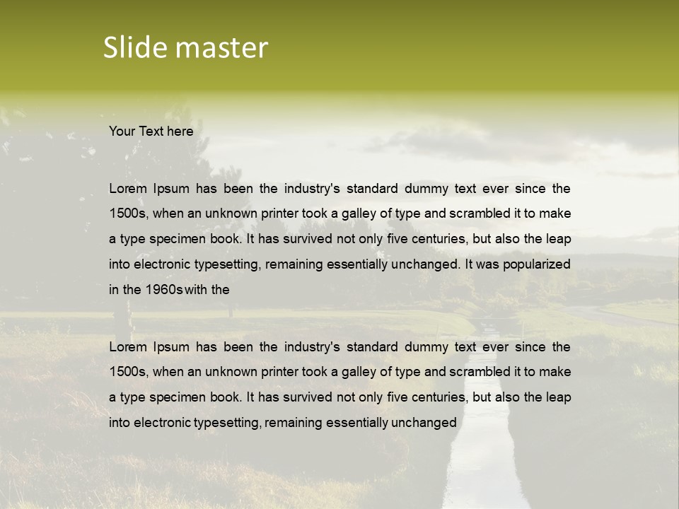 Summer Seat On Brooklyn Bridge, Background Out Of Focus PowerPoint Template