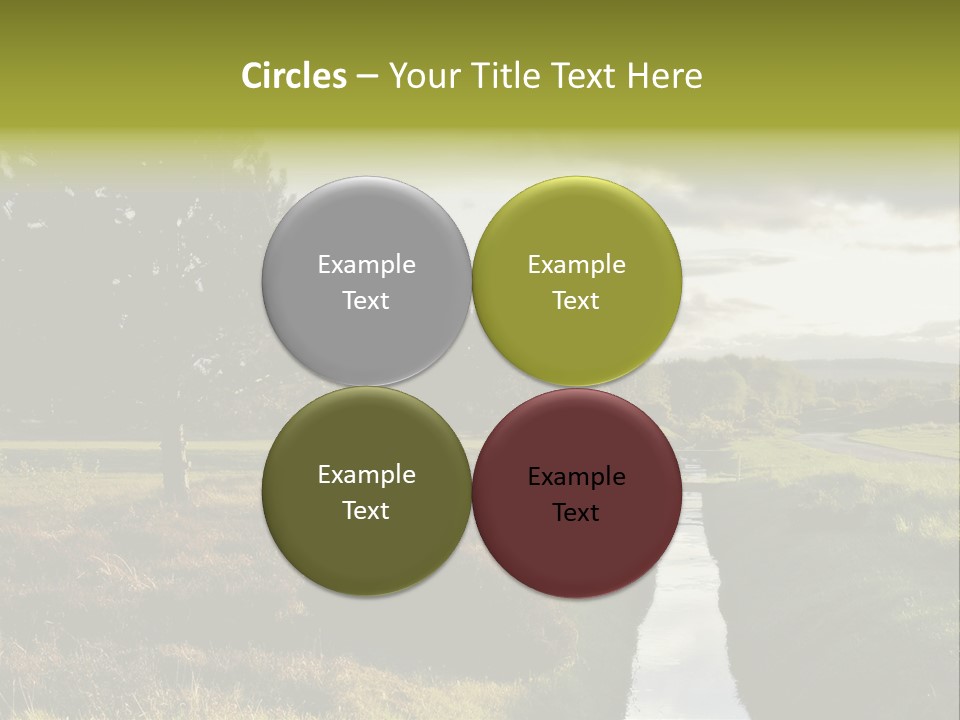 Summer Seat On Brooklyn Bridge, Background Out Of Focus PowerPoint Template