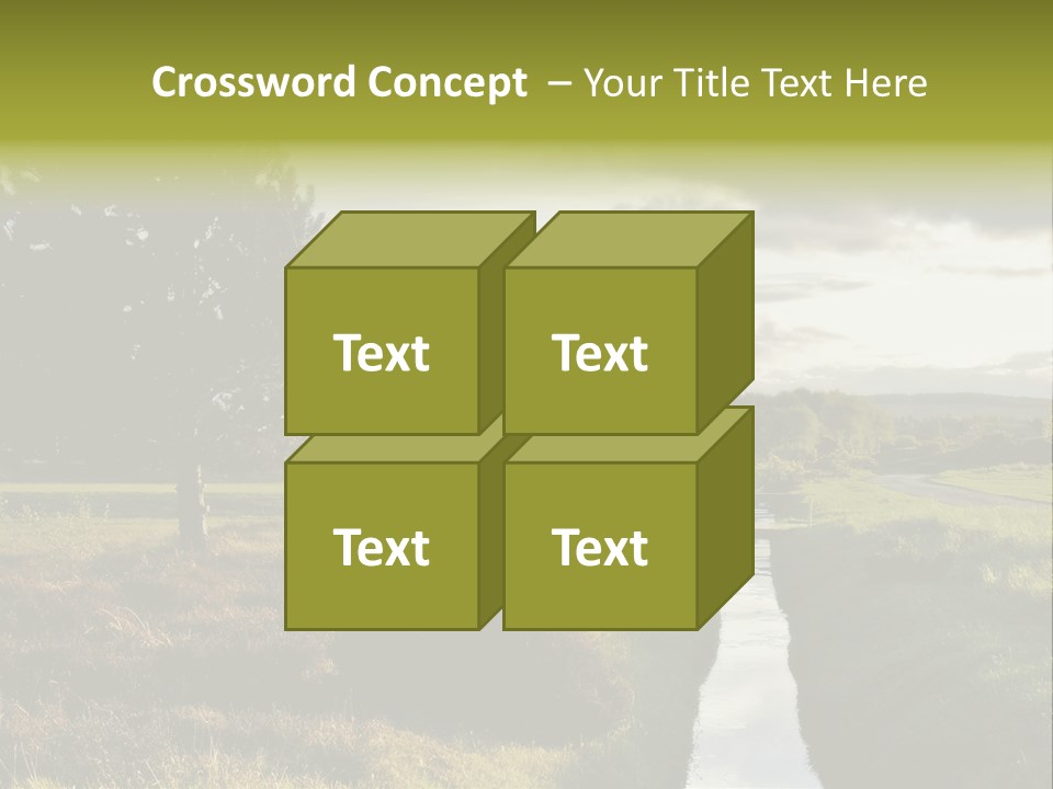 Summer Seat On Brooklyn Bridge, Background Out Of Focus PowerPoint Template