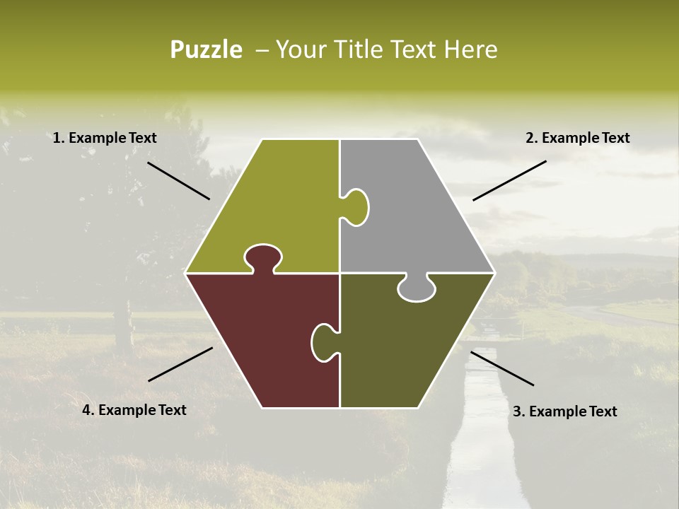 Summer Seat On Brooklyn Bridge, Background Out Of Focus PowerPoint Template