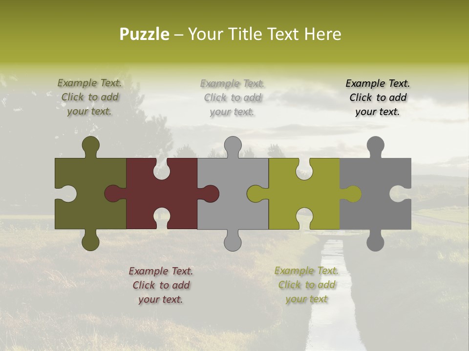 Summer Seat On Brooklyn Bridge, Background Out Of Focus PowerPoint Template