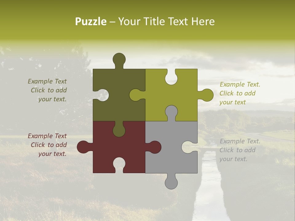 Summer Seat On Brooklyn Bridge, Background Out Of Focus PowerPoint Template