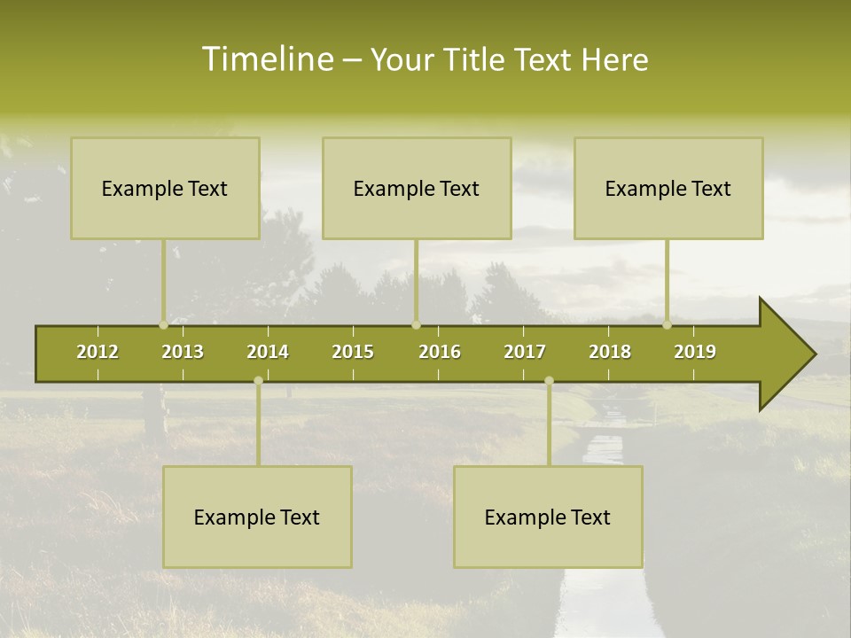 Summer Seat On Brooklyn Bridge, Background Out Of Focus PowerPoint Template