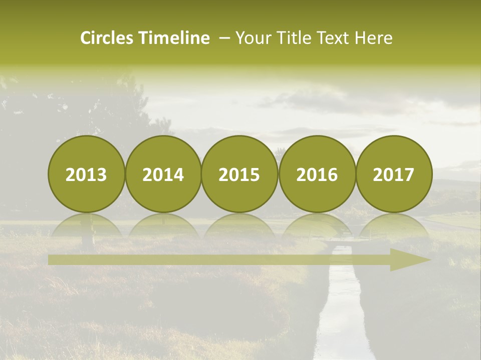 Summer Seat On Brooklyn Bridge, Background Out Of Focus PowerPoint Template