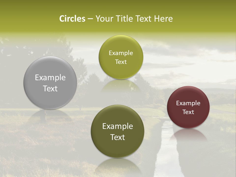 Summer Seat On Brooklyn Bridge, Background Out Of Focus PowerPoint Template