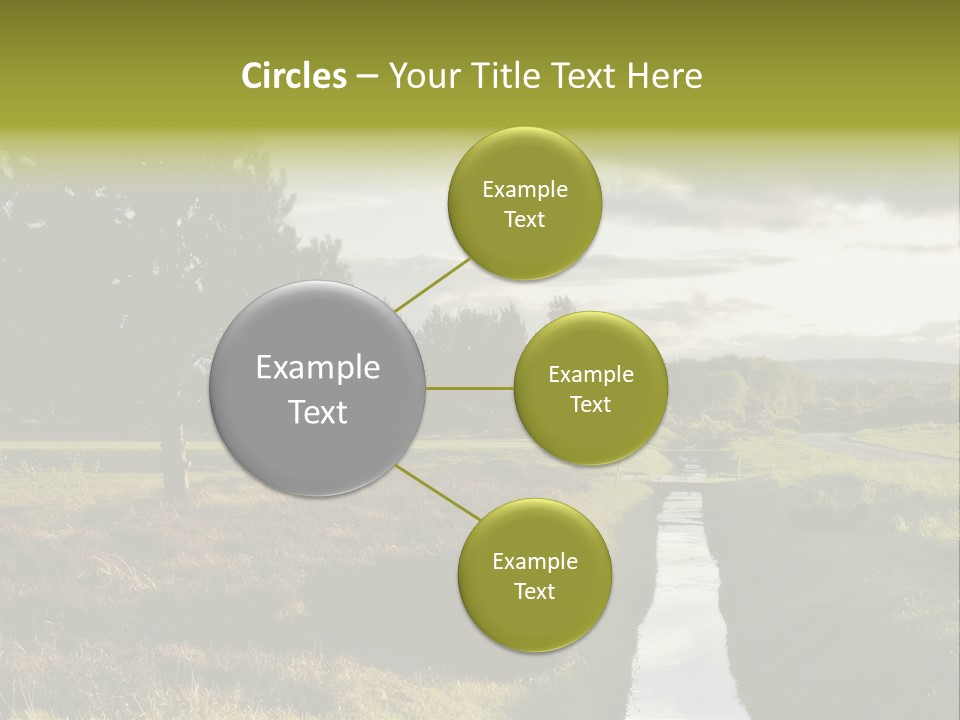 Summer Seat On Brooklyn Bridge, Background Out Of Focus PowerPoint Template