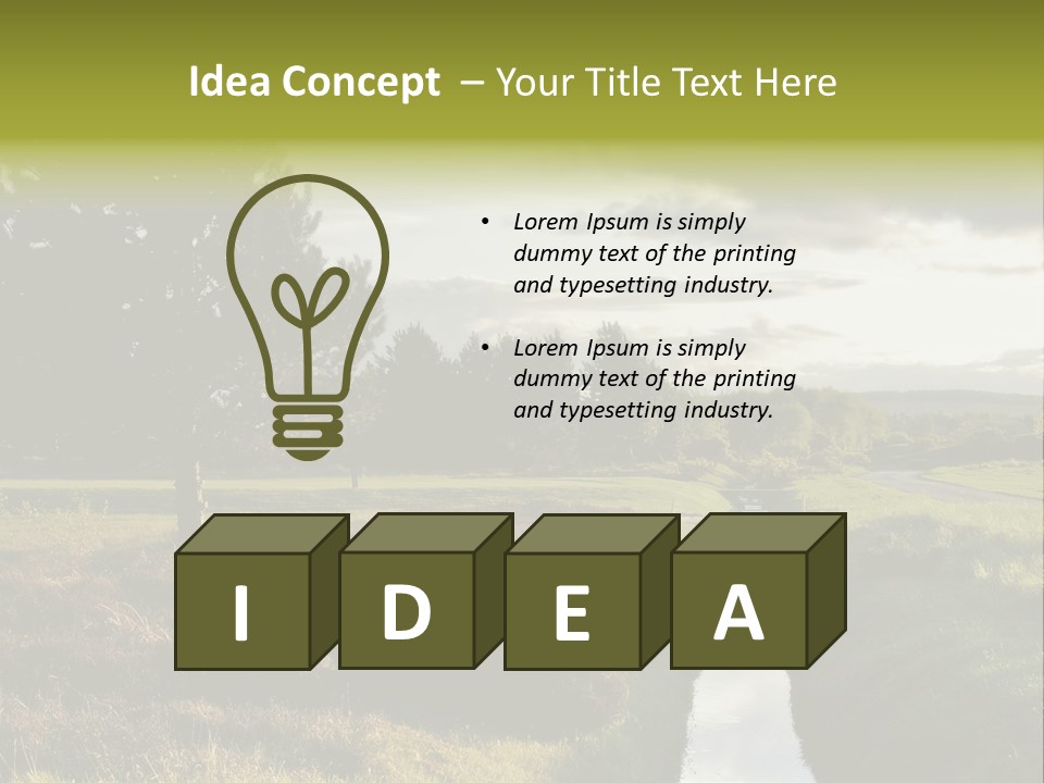 Summer Seat On Brooklyn Bridge, Background Out Of Focus PowerPoint Template