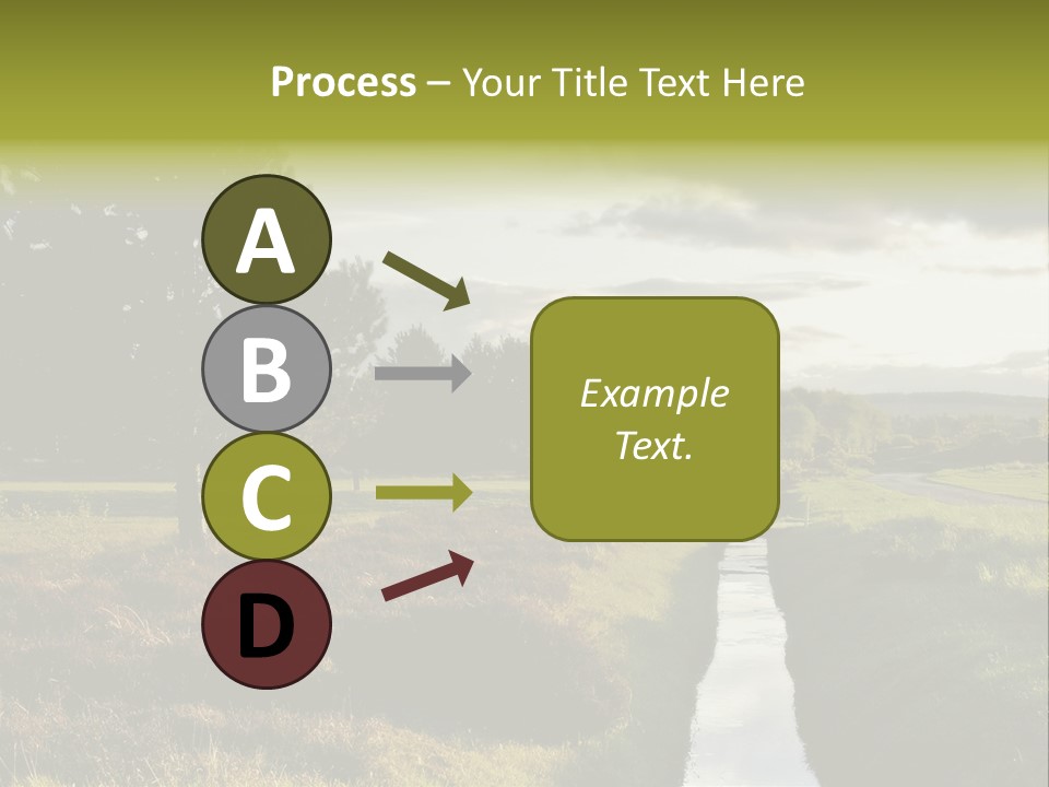 Summer Seat On Brooklyn Bridge, Background Out Of Focus PowerPoint Template