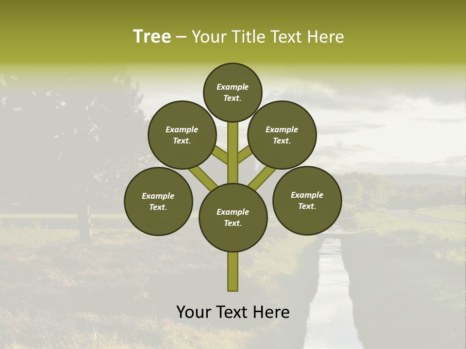 Summer Seat On Brooklyn Bridge, Background Out Of Focus PowerPoint Template