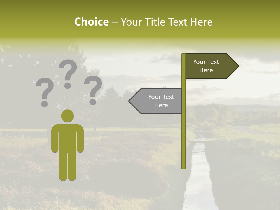 Summer Seat On Brooklyn Bridge, Background Out Of Focus PowerPoint Template