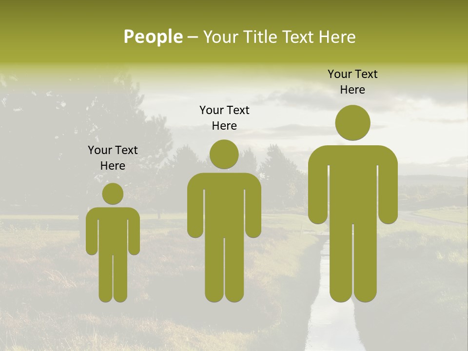 Summer Seat On Brooklyn Bridge, Background Out Of Focus PowerPoint Template