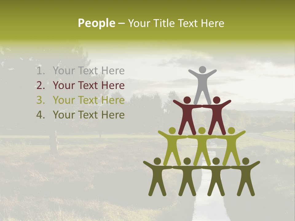 Summer Seat On Brooklyn Bridge, Background Out Of Focus PowerPoint Template