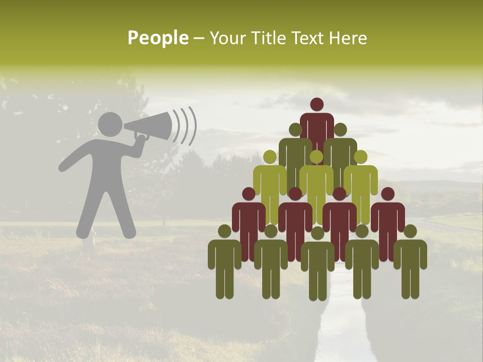 Summer Seat On Brooklyn Bridge, Background Out Of Focus PowerPoint Template