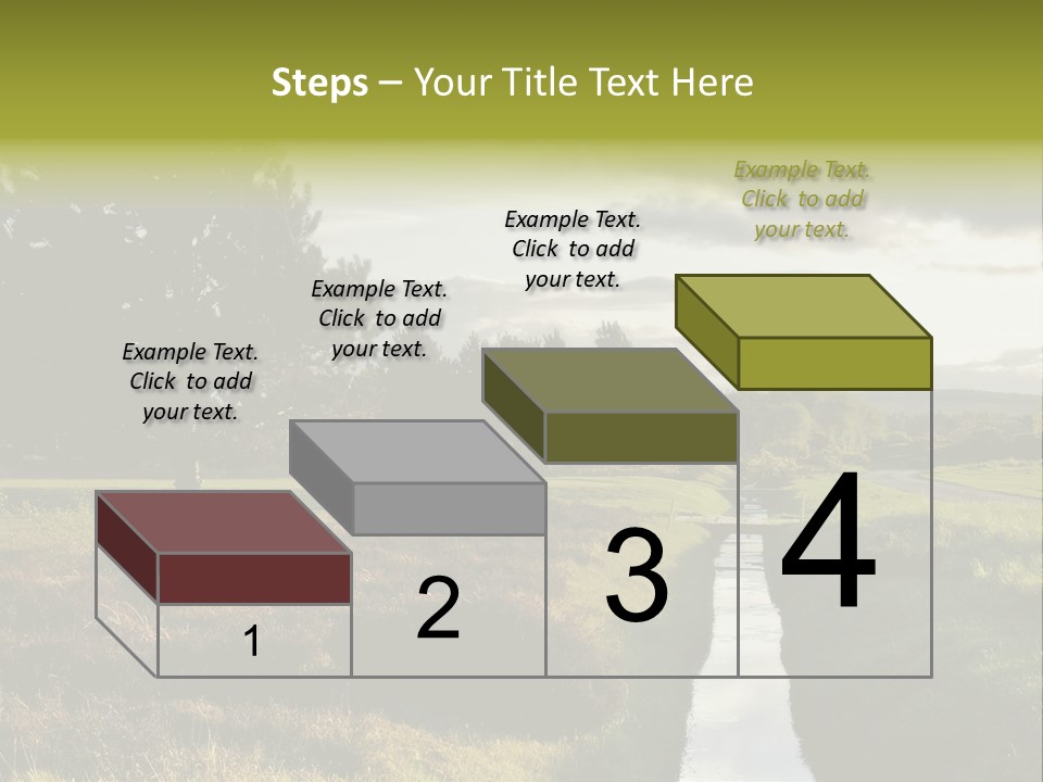 Summer Seat On Brooklyn Bridge, Background Out Of Focus PowerPoint Template