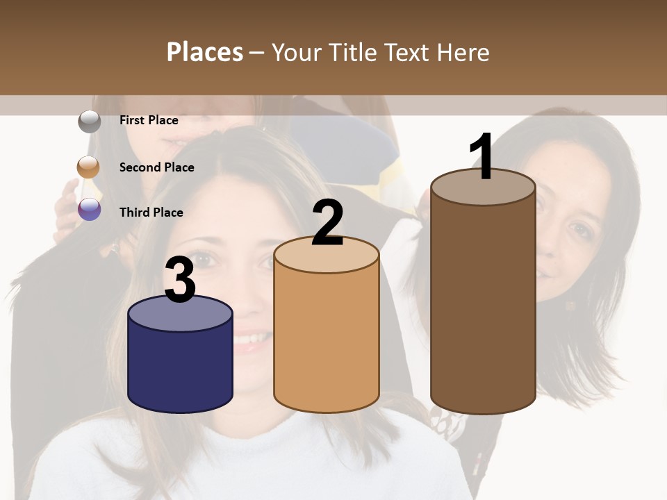 A Group Of People Standing Next To Each Other PowerPoint Template