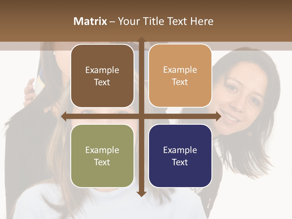 A Group Of People Standing Next To Each Other PowerPoint Template