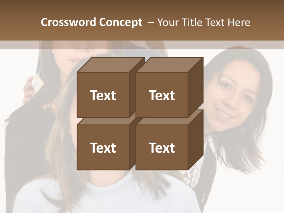 A Group Of People Standing Next To Each Other PowerPoint Template