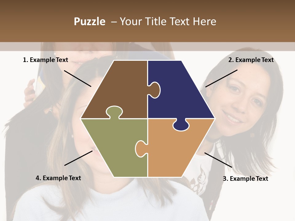 A Group Of People Standing Next To Each Other PowerPoint Template