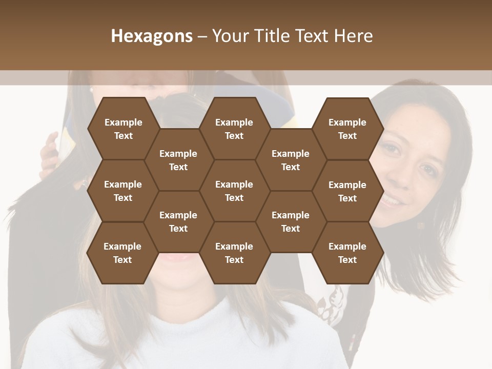 A Group Of People Standing Next To Each Other PowerPoint Template