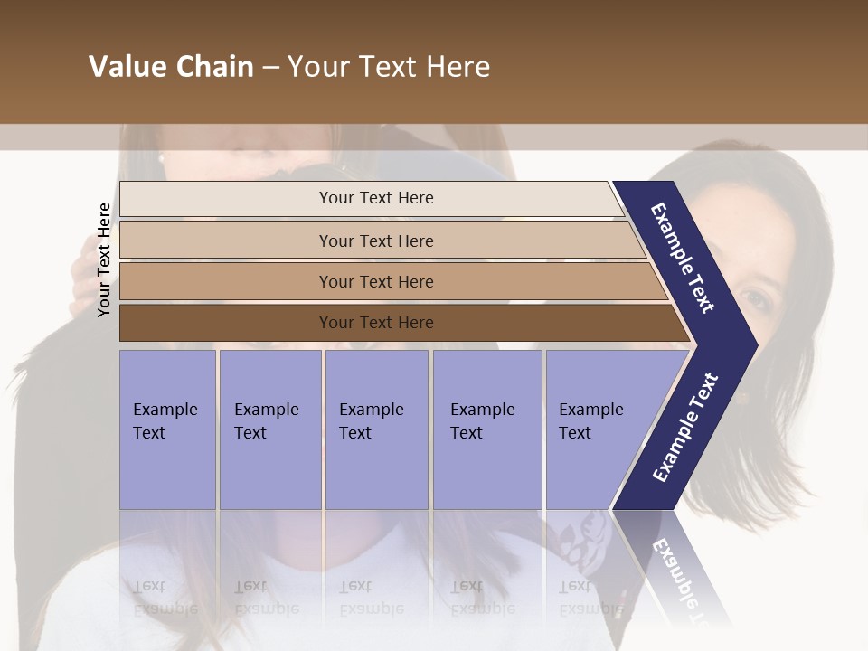 A Group Of People Standing Next To Each Other PowerPoint Template