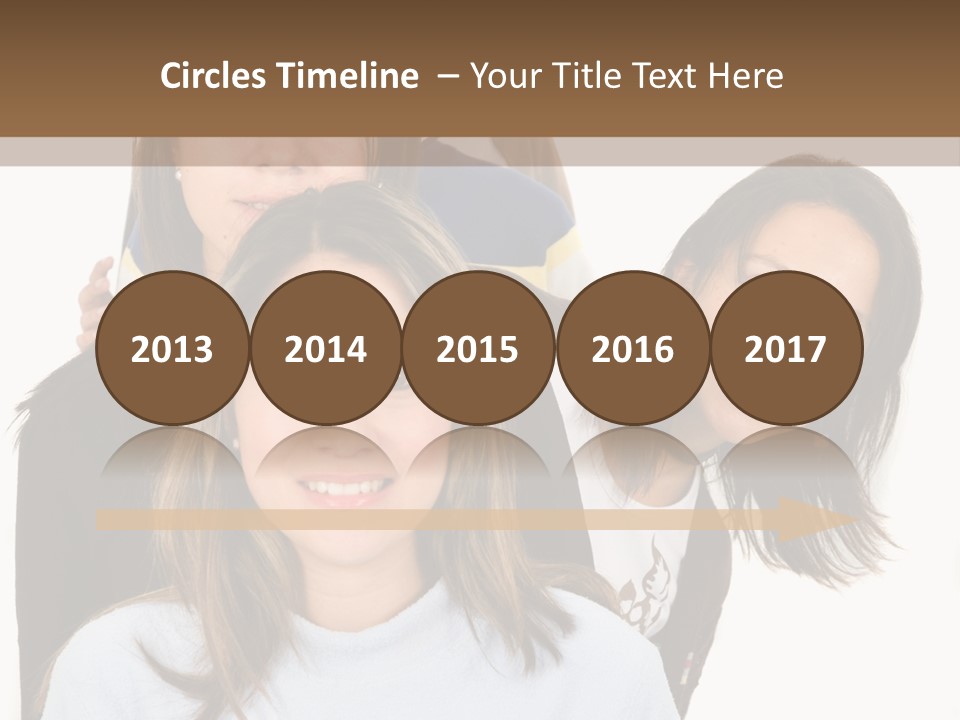 A Group Of People Standing Next To Each Other PowerPoint Template