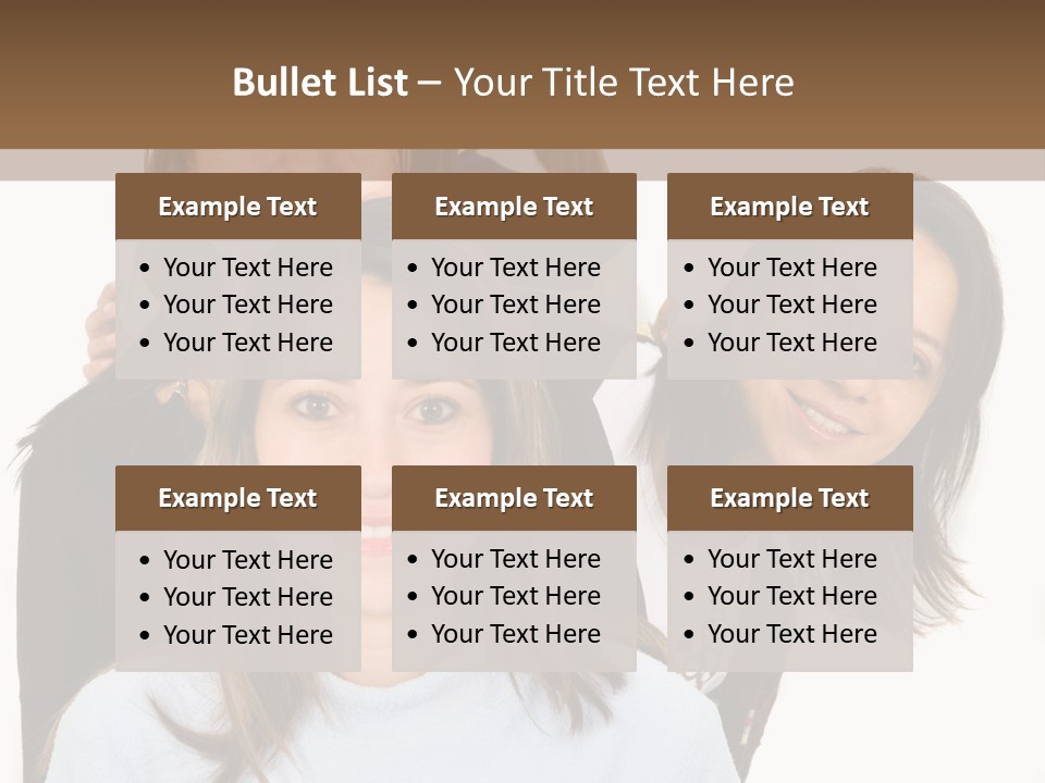 A Group Of People Standing Next To Each Other PowerPoint Template