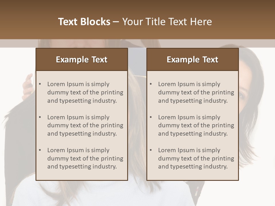 A Group Of People Standing Next To Each Other PowerPoint Template