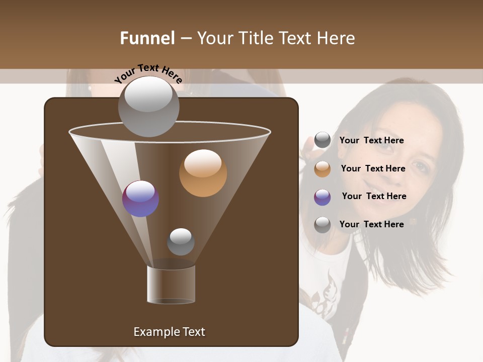 A Group Of People Standing Next To Each Other PowerPoint Template