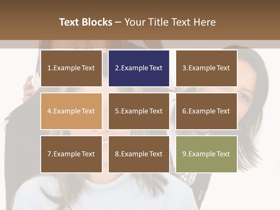 A Group Of People Standing Next To Each Other PowerPoint Template