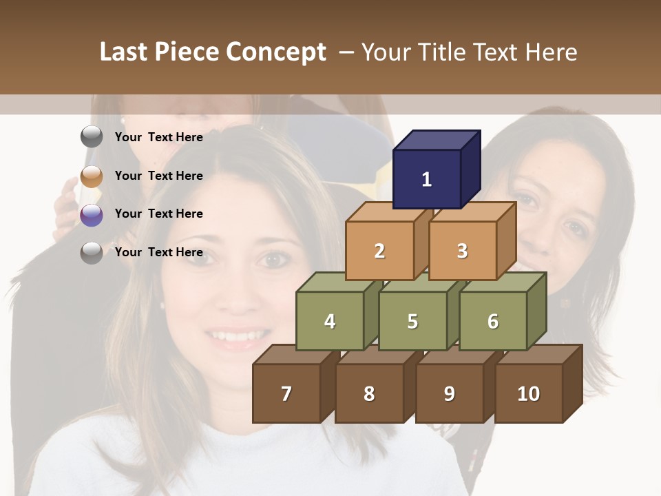 A Group Of People Standing Next To Each Other PowerPoint Template