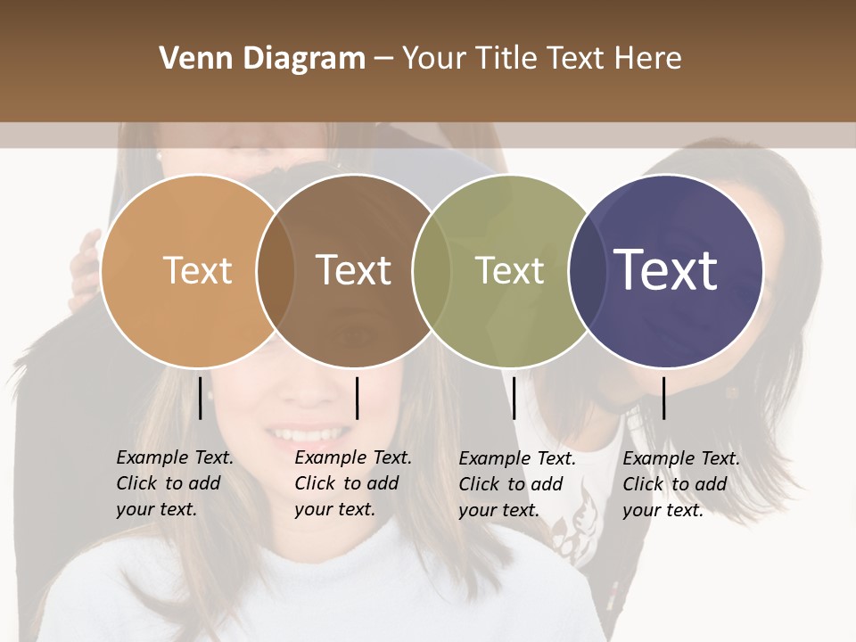 A Group Of People Standing Next To Each Other PowerPoint Template