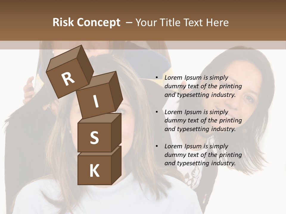 A Group Of People Standing Next To Each Other PowerPoint Template