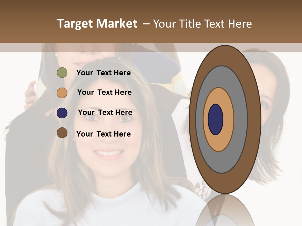 A Group Of People Standing Next To Each Other PowerPoint Template