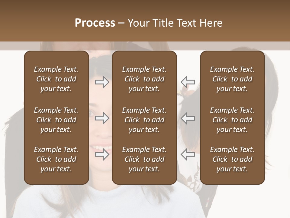 A Group Of People Standing Next To Each Other PowerPoint Template