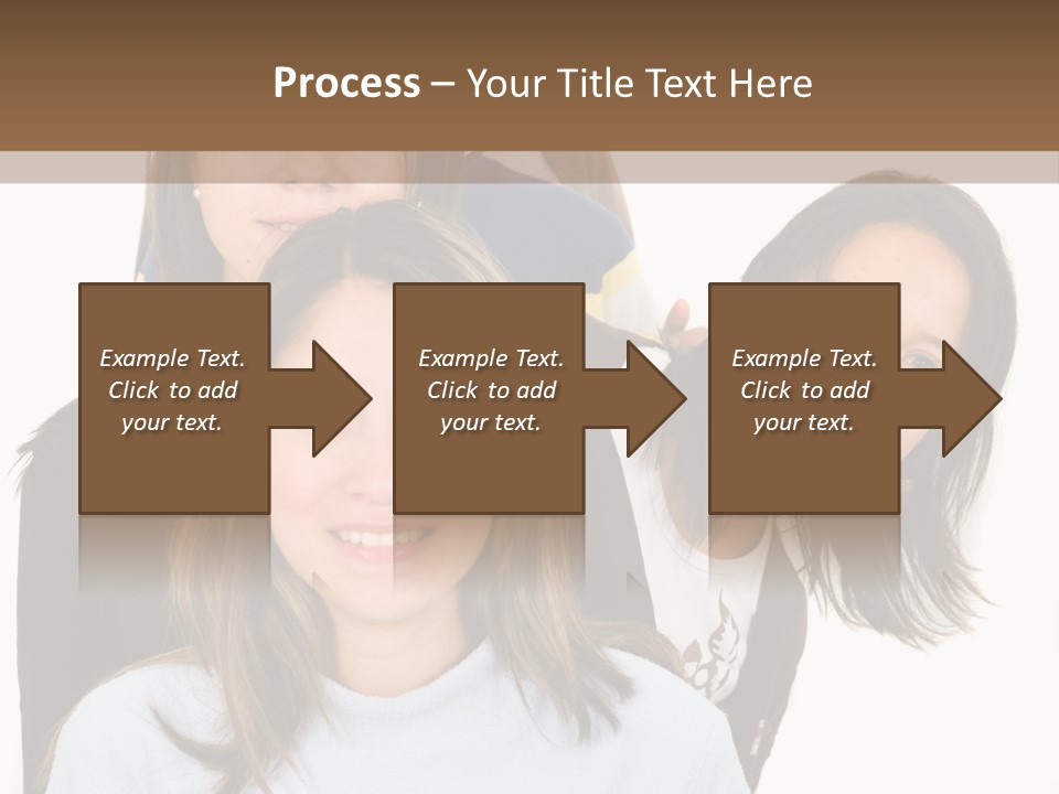A Group Of People Standing Next To Each Other PowerPoint Template