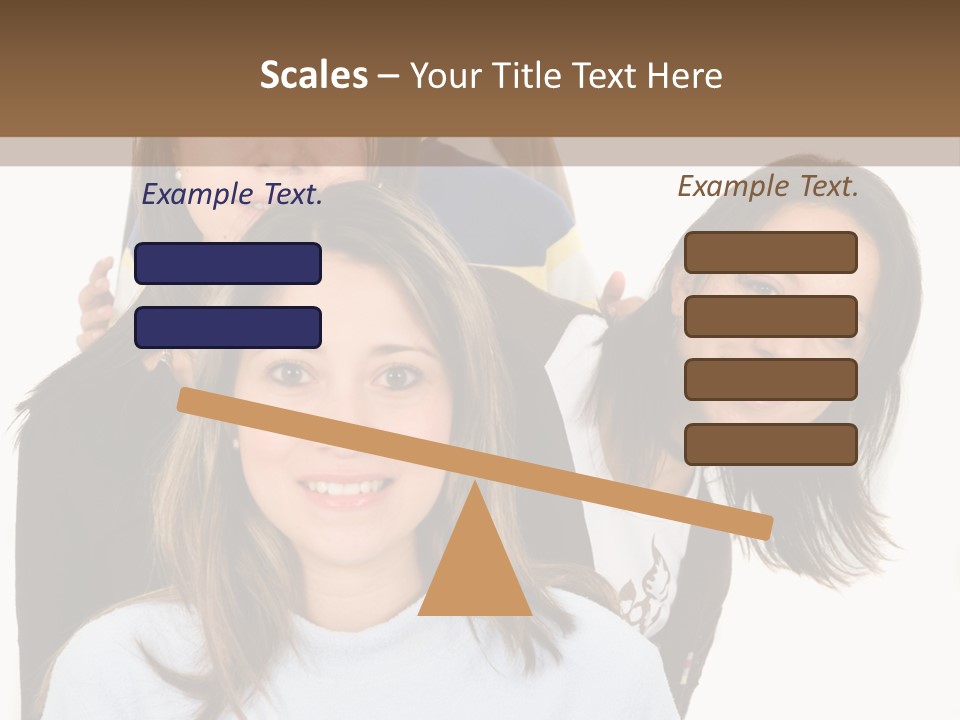 A Group Of People Standing Next To Each Other PowerPoint Template