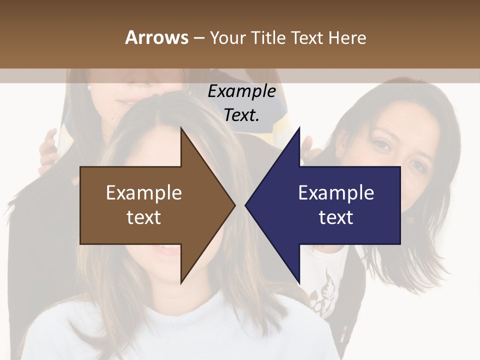 A Group Of People Standing Next To Each Other PowerPoint Template