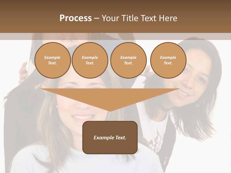 A Group Of People Standing Next To Each Other PowerPoint Template