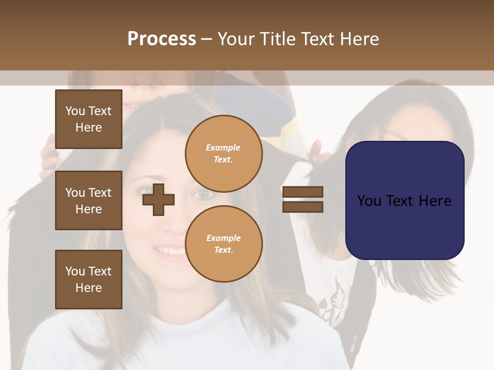 A Group Of People Standing Next To Each Other PowerPoint Template