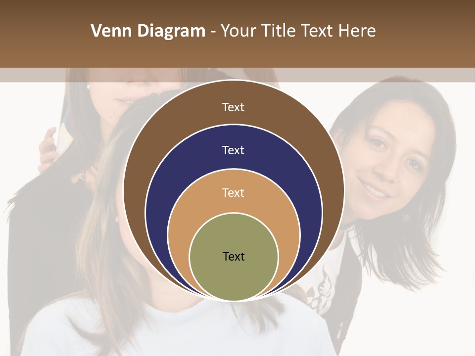 A Group Of People Standing Next To Each Other PowerPoint Template