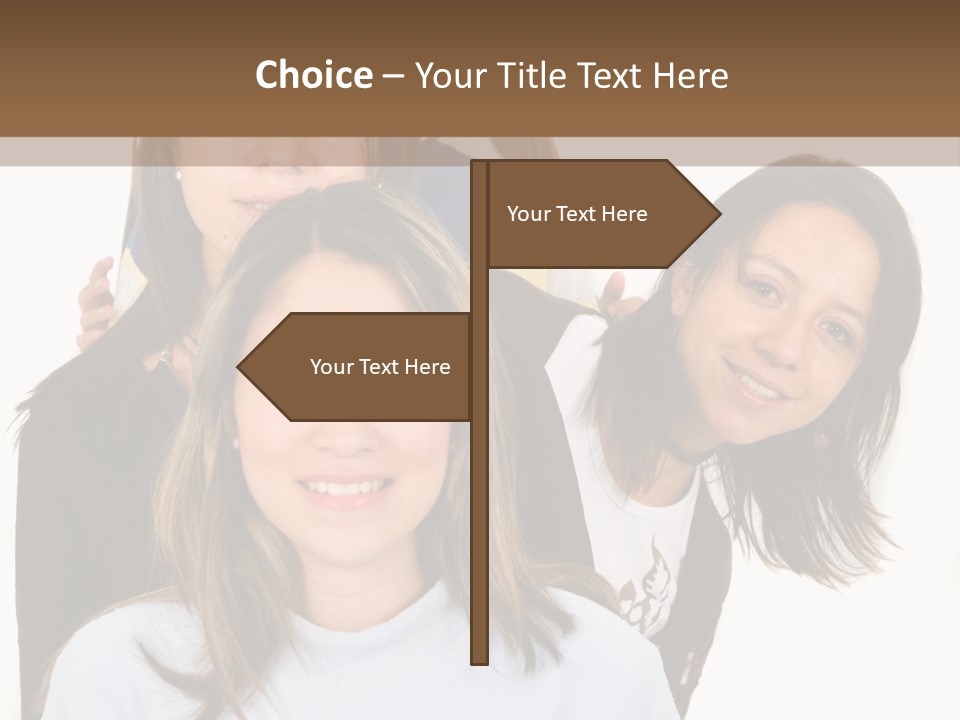 A Group Of People Standing Next To Each Other PowerPoint Template