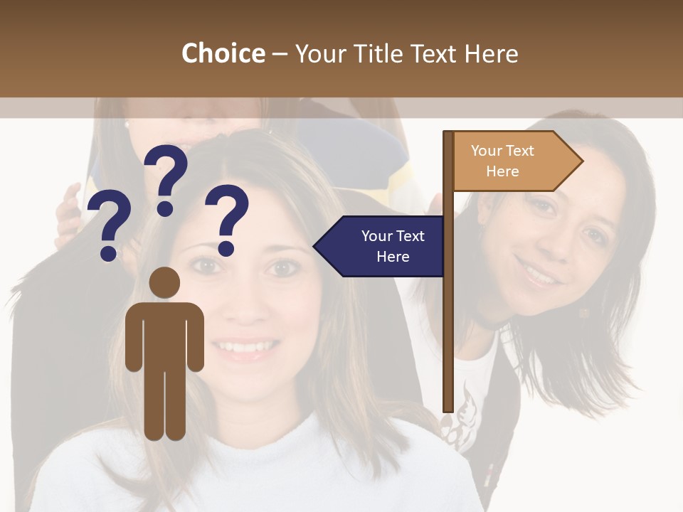 A Group Of People Standing Next To Each Other PowerPoint Template