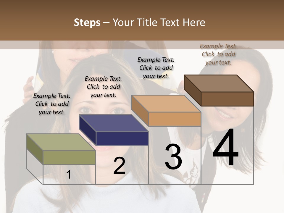 A Group Of People Standing Next To Each Other PowerPoint Template