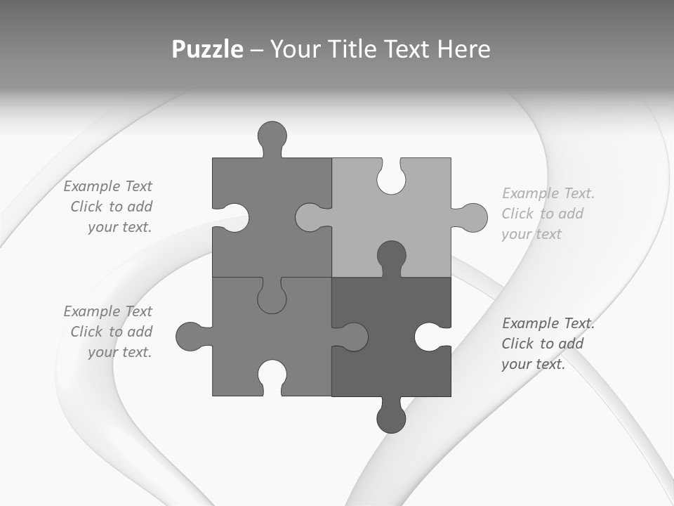 Soft White PowerPoint Template