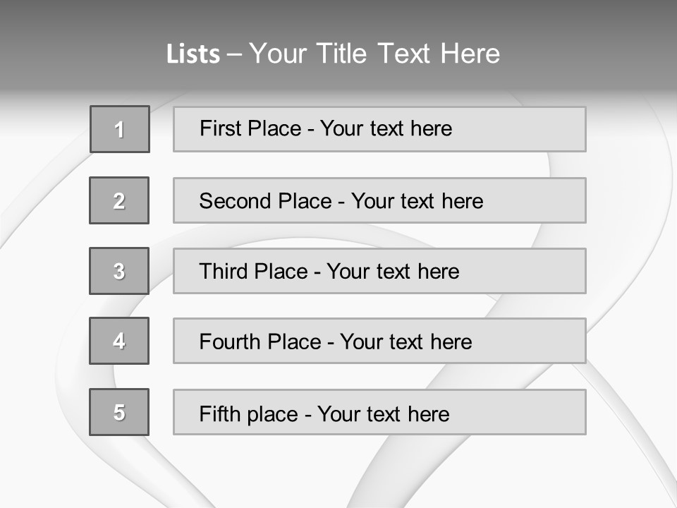 Soft White PowerPoint Template