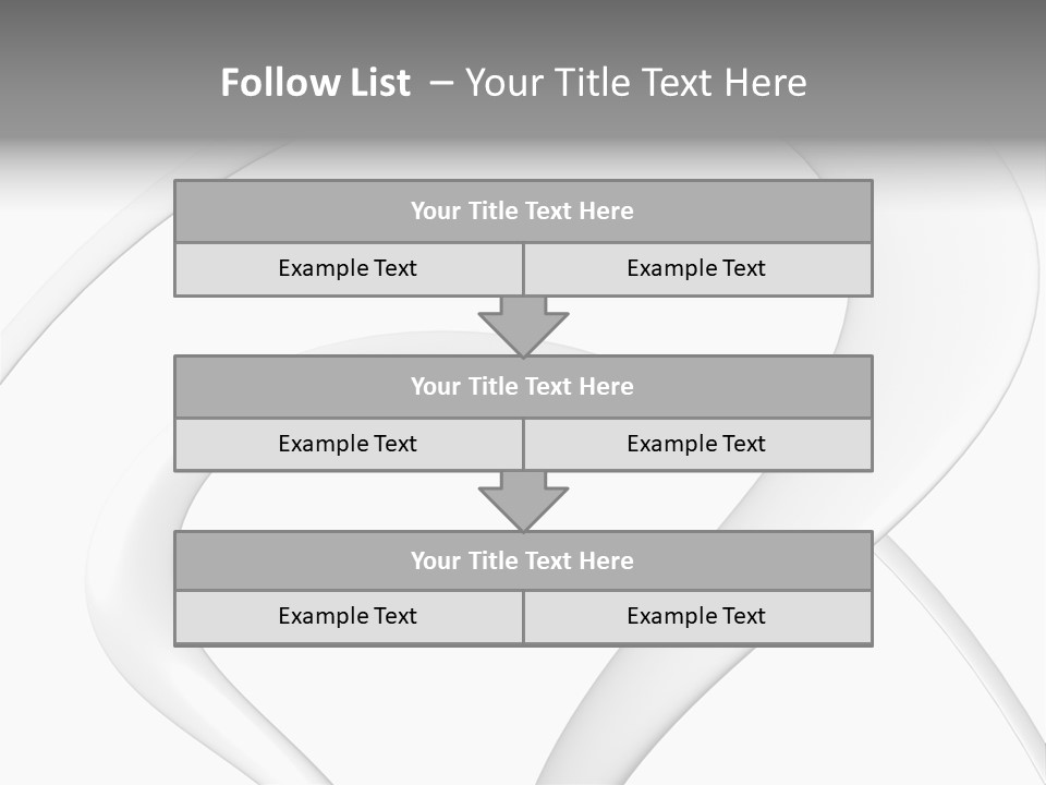 Soft White PowerPoint Template