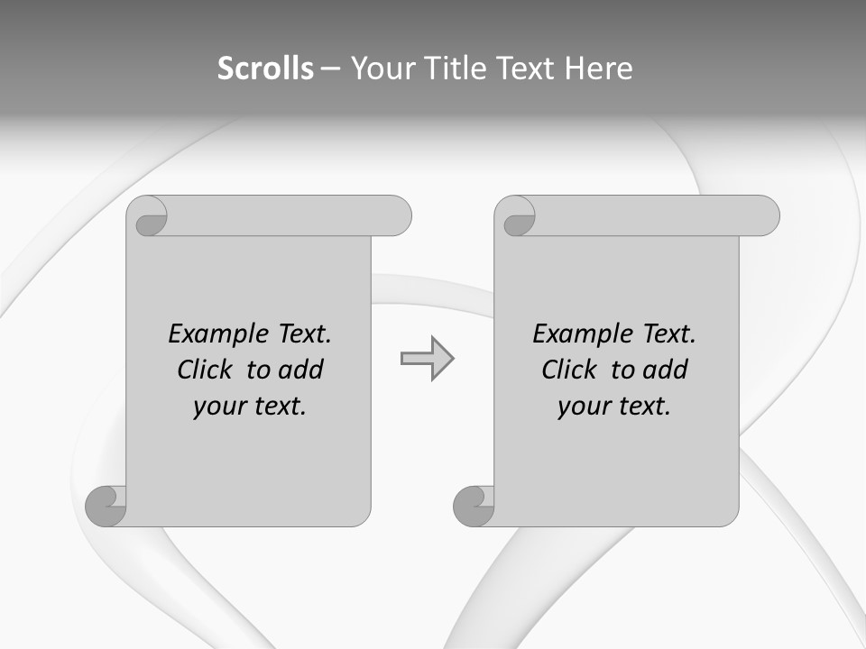 Soft White PowerPoint Template