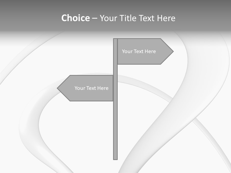Soft White PowerPoint Template
