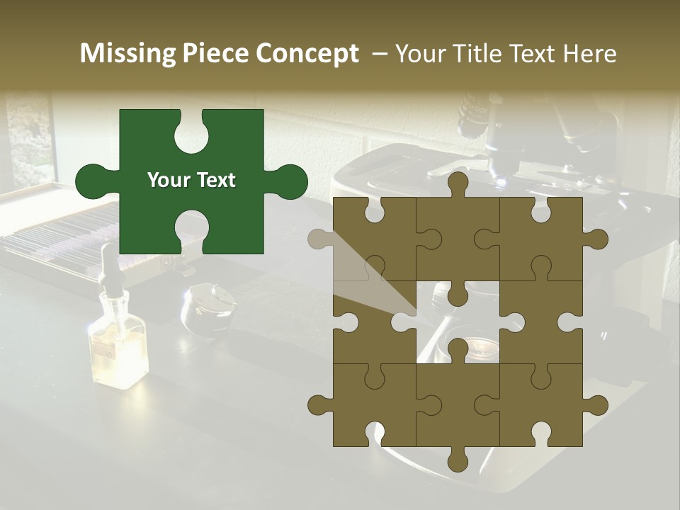 Laboratory Desktop PowerPoint Template