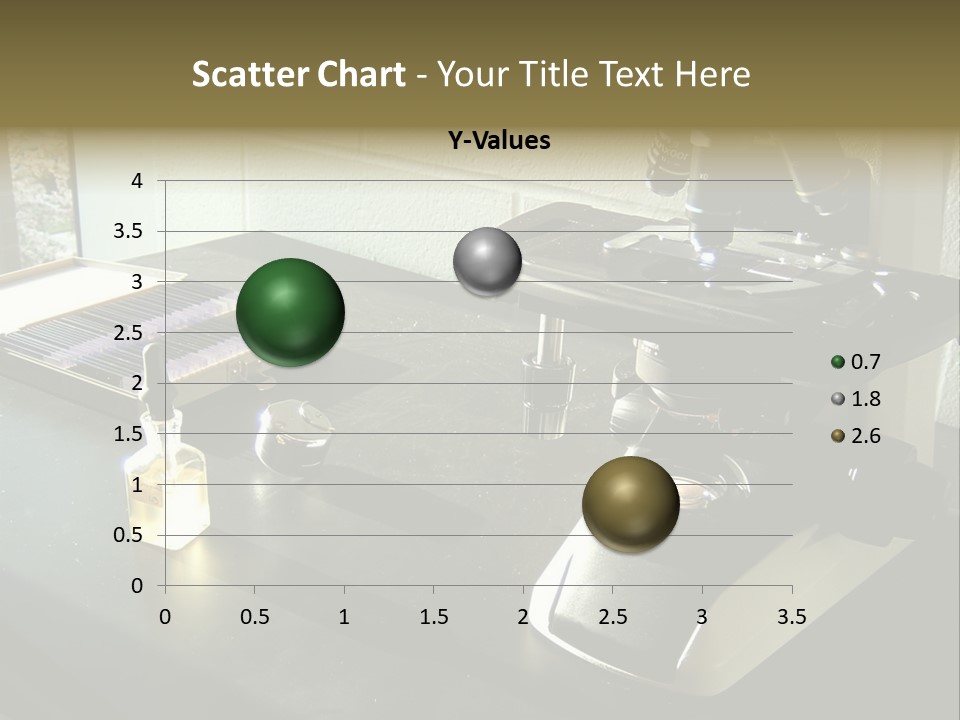 Laboratory Desktop PowerPoint Template